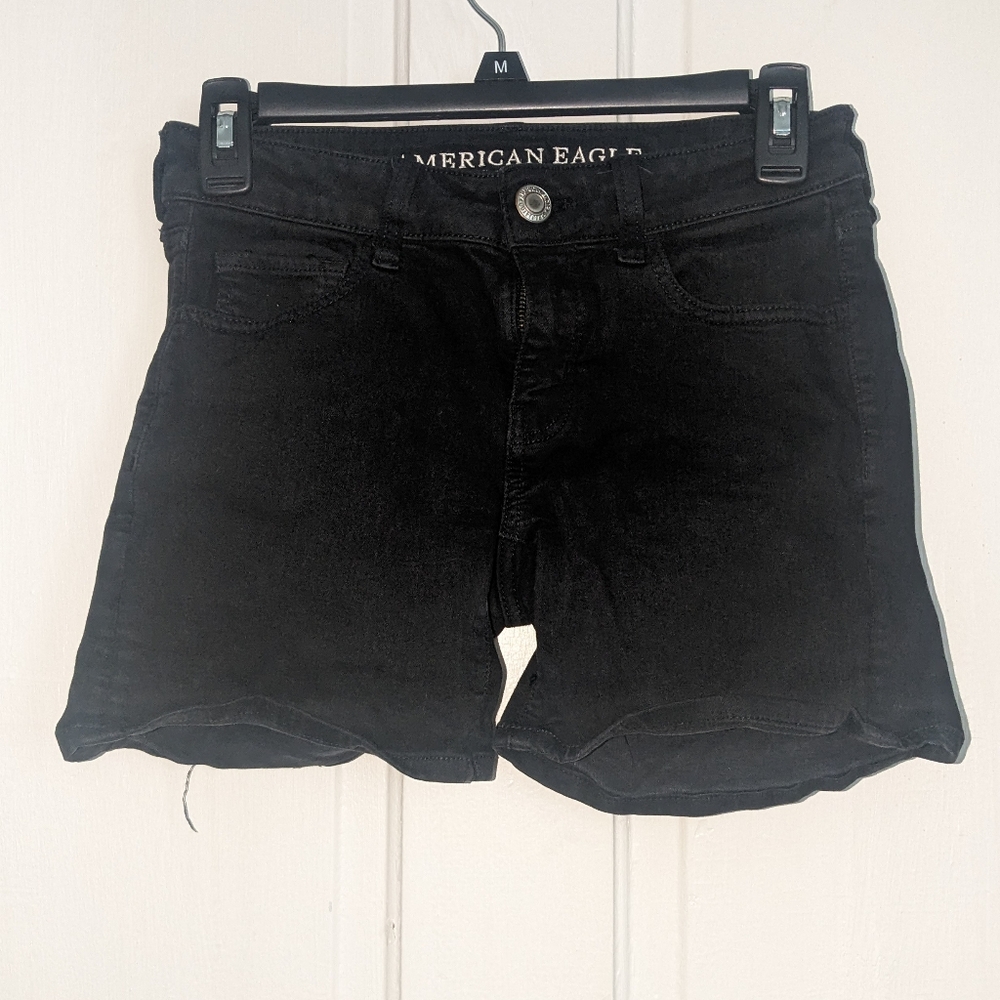 Women's black shorts